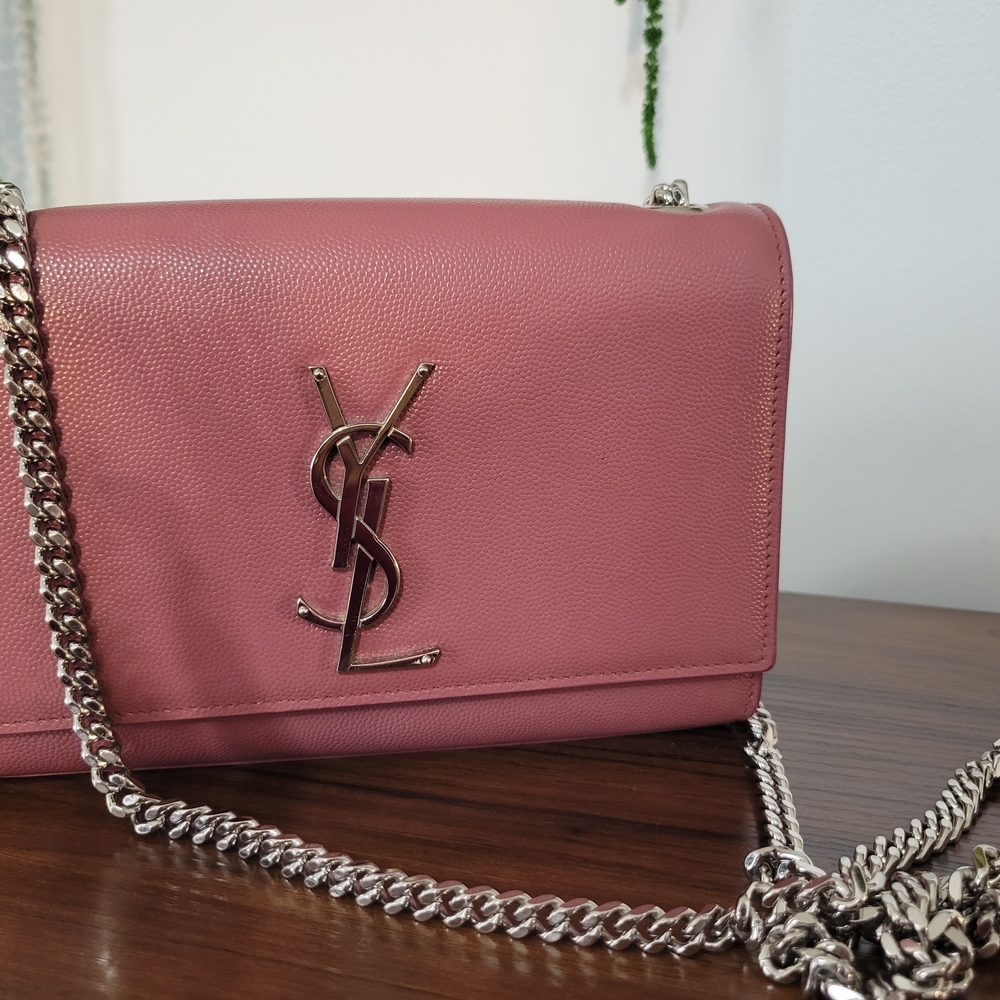 Yves Saint Laurent Leather Chain Bag Mystic Rose*Limited Edition*